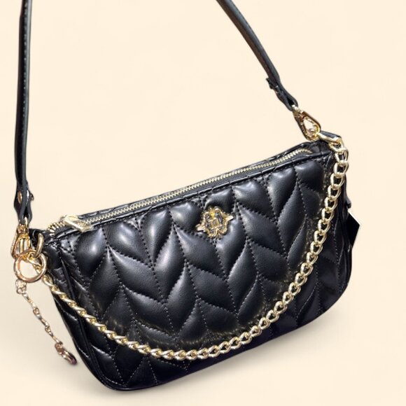 NANETTE LEPORE TATIANNA BAGUETTE SHOULDER BAG NWT - Picture 1 of 7